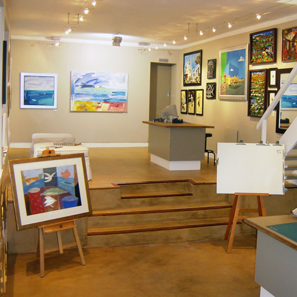 Photograph of the In-Fin-Art Gallery in Wynberg, Cape Town